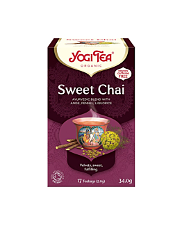 Yogi Tea herbata ajuwederyjska Sweet Chai - Słodki czaj (17x2g)