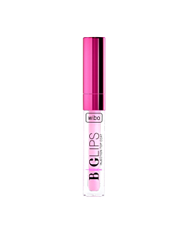 Wibo Big Lips Injection Top Coat błyszczący topper do ust z olejem migdałowy, 2.8g