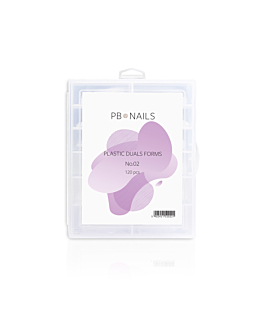 PB Nails Górne formy Dual Forms No.02 - balerina