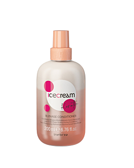 Inebrya Ice Cream Keratin restrukturyzująca odżywka dwufazowa bez spłukiwania, 200ml