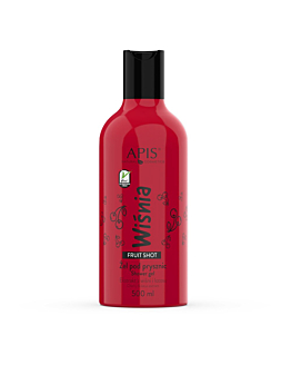 APIS Fruit Shot żel pod prysznic Wiśnia, 500ml