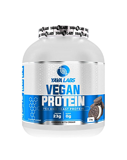 Yava Labs Vegan Protein Białko wegańskie smak ciastka z kremem oreo