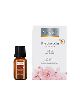 Nikel, Naturalny olejek pod oczy z kwiatów dzikiej róży i passiflora, 10 ml