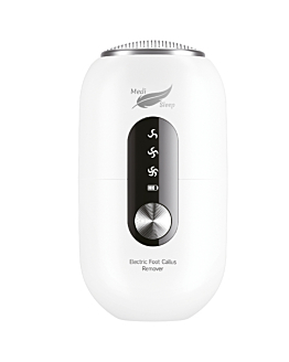 Medi Sleep elektryczny pilnik do stóp i pięt, bezprzewodowy, USB, wyświetlacz LCD