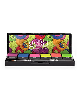Gelish Lakier hybrydowy w kremie paleta Neon & On & On