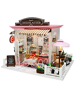 Habarri Miniaturowy domek - Cukiernia za rogiem