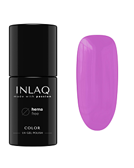 INLAQ Lakier Hybrydowy HEMA Free, Fuchsia Pink