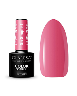 Claresa Color Soak Off UV/LED So Simple lakier hybrydowy 1, 5g