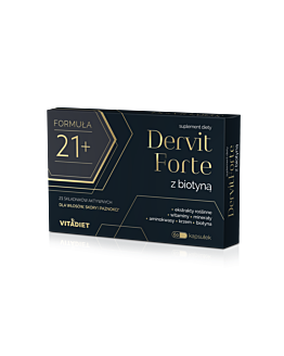 VITADIET Dervit FORTE z biotyną 60 kapsułek