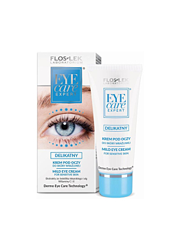 Floslek Eye Care Expert delikatny krem pod oczy do skóry wrażliwej, 30ml