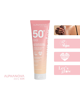 Alphanova Daily Sun Mleczko do opalania SPF50+, 150 ml, Glow