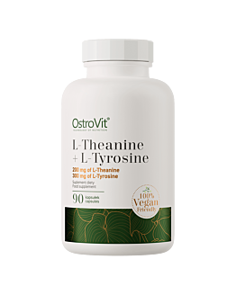 OstroVit L-Teanina 200 mg + L-Tyrozyna 300 mg VEGE