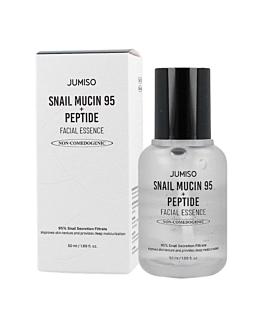 Jumiso Snail Mucin 95 + Peptide Essence, Esencja do twarzy o działaniu ujędrniającym, nawilżającym i naprawczym mini, 50 ml