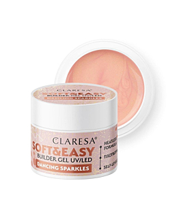Claresa Soft&Easy Builder Gel żel budujący Dancing Sparkles, 90g