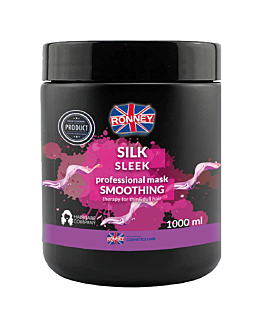 Ronney Silk Sleek Professional Mask Smoothing wygładzająca maska do włosów cienkich i matowych, 1000ml