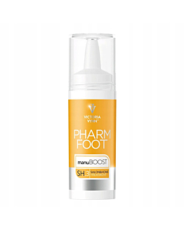 Victoria Vynn Pharm Foot manuBOOST Serum Odżywczo-Naprawcze z Ekstraktem z Miodu Manuka i Mleczkiem Pszczelim 15 ml