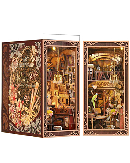 Habarri Miniaturowy domek Book Nook - Art Nouveau