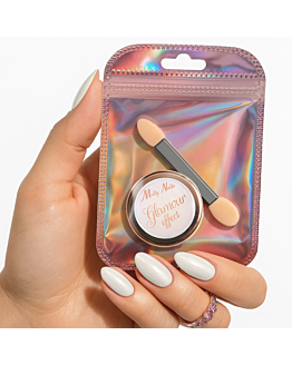 MollyNails Glamour Effect Pyłek Do Paznokci Z Pacynką Nr 1 1 g