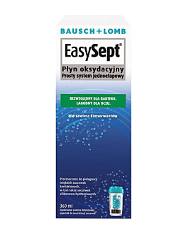 Bausch+Lomb Easy Sept, Płyn oksydacyjny do pielęgnacji soczewek kontaktowych