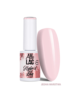 AlleLac Lakier Hybrydowy Nudes N4 Light Pink Gel Polish 6 g