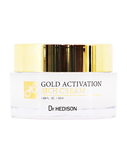 Dr.HEDISON Gold Activation Krem do Twarzy z 24k Złotem 50 ml