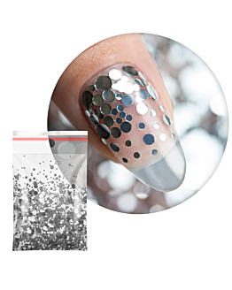 Allepaznokcie Pop-Up! Princess Nails Piegi Confetti Dropsy Kropki Kółeczka Do Zdobienia Paznokci 20 g Nr 2