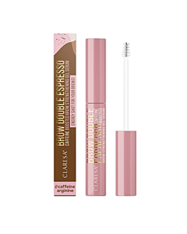 Claresa Brow Double Espresso wzmacniające żelowe serum do brwi, 6g