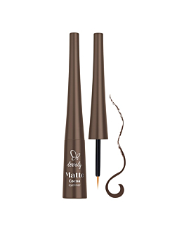 Lovely Matte matowy eyeliner Cocoa, 4g