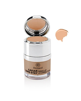Dermacol Caviar Long Stay Make-Up & Corrector podkład do twarzy z korektorem 01 Pale, 30ml