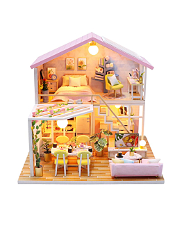 Habarri Miniaturowy domek - Śniadanie pod pergolą