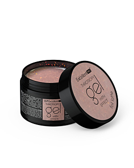 Excellent PRO Thixotropy Gel With Effect żel budujący Foil Latte, 50g