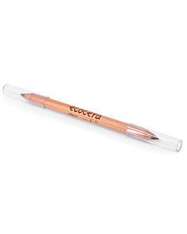 Ecocera Dwustronna kredka do brwi Tobacco