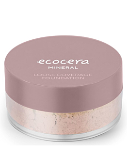 Ecocera Fondotinta Minerale in Polvere Libera Coprente Caldo W2.0 Milano
