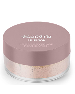 Ecocera Fondotinta Minerale in Polvere Libera Coprente Caldo W6.0 Havana