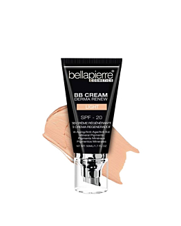 Bellapierre Cosmetics Wielofunkcyjny krem bb derma renew SPF 20 Light