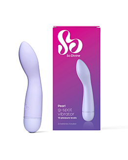 So Divine Wibrator punktu G z 10 funkcjami - Pearl Mini G-spot