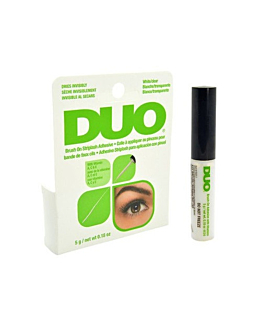 Ardell Duo Brush On Striplash Adhesive klej do rzęs z pędzelkiem Clear, 5g