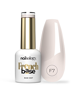 Clavier Nailsology French Base kolorowa baza hybrydowa F7 Yogo Shake, 8ml