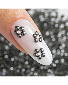 NTN Premium ShinePins Gładkie Ćwieki Ozdoby Do Paznokci Mini Nr 15 5 g