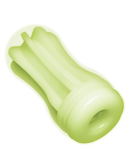 Whipsmart Glow In The Dark Stroker Cup świecący w ciemności masturbator White
