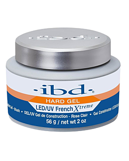 IBD Hard Gel LED/UV French Xtreme żel budujący Blush, 56g