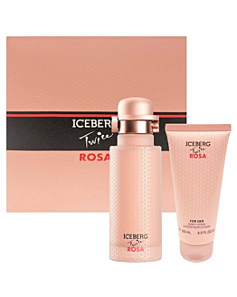 Iceberg Twice Rosa zestaw woda toaletowa spray, 125ml + balsam do ciała, 100ml