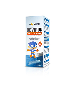 Puwer DEVIPUR Witamina D3 1000 j.m. krople 14 ml