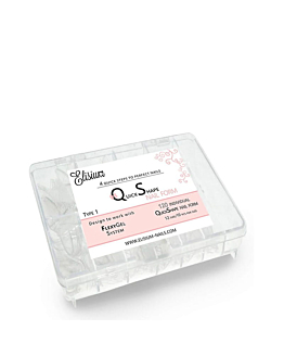Elisium Quick Shape Nail Form Type1 formy do przedłużania paznokci 120 szt.