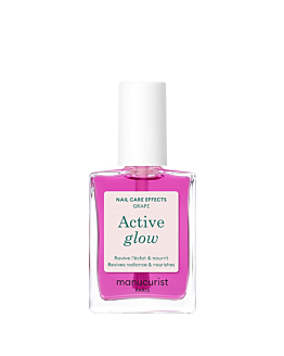 Manucurist Lakier wzmacniający do paznokci ACTIVE GLOW 15 ml - Grape