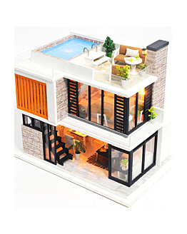 Habarri Miniaturowy domek - Nowoczesny Singapur
