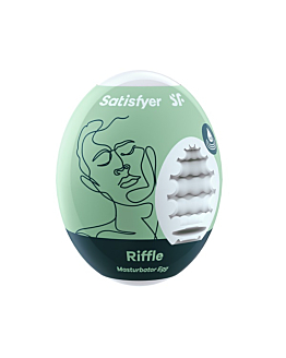 Satisfyer Masażer Masturbator Egg Single Riffle