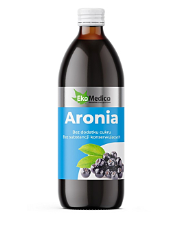 EkaMedica Aronia 100%, Sok, 500 ml