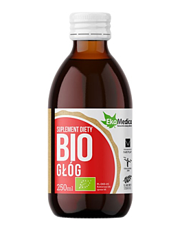 EkaMedica Bio Głóg, Sok, 250 ml