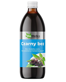 EkaMedica Sok z Czarnego Bzu, 500 ml